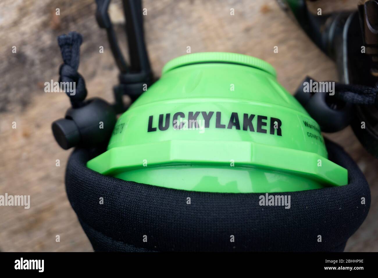 Schiffsausrüstung Echolot eines Seeschiffes oder Echolot Lucky Laker - Russland Berezniki 09.09.2019 . Stockfoto