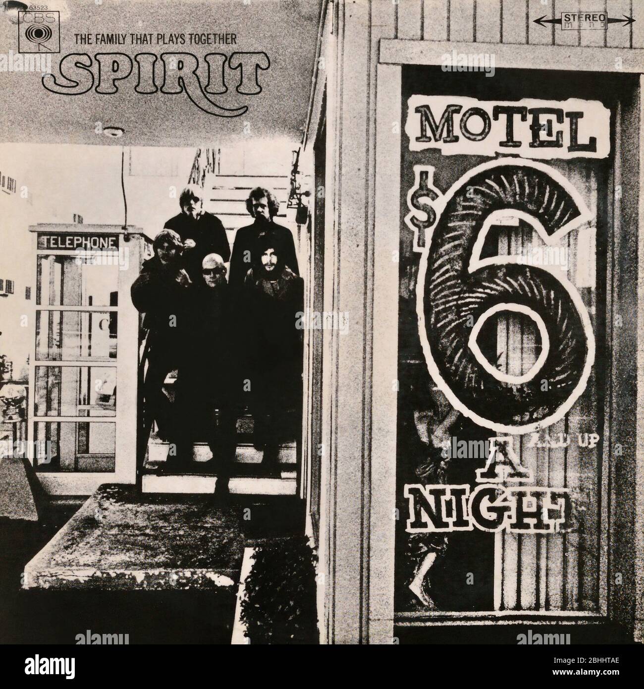 Spirit - original Vinyl Album Cover - The Family That Plays Together - 1968 Stockfoto