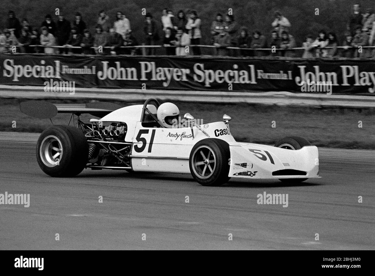 Andy Rouse John Player Formula Atlantic Series Stockfoto