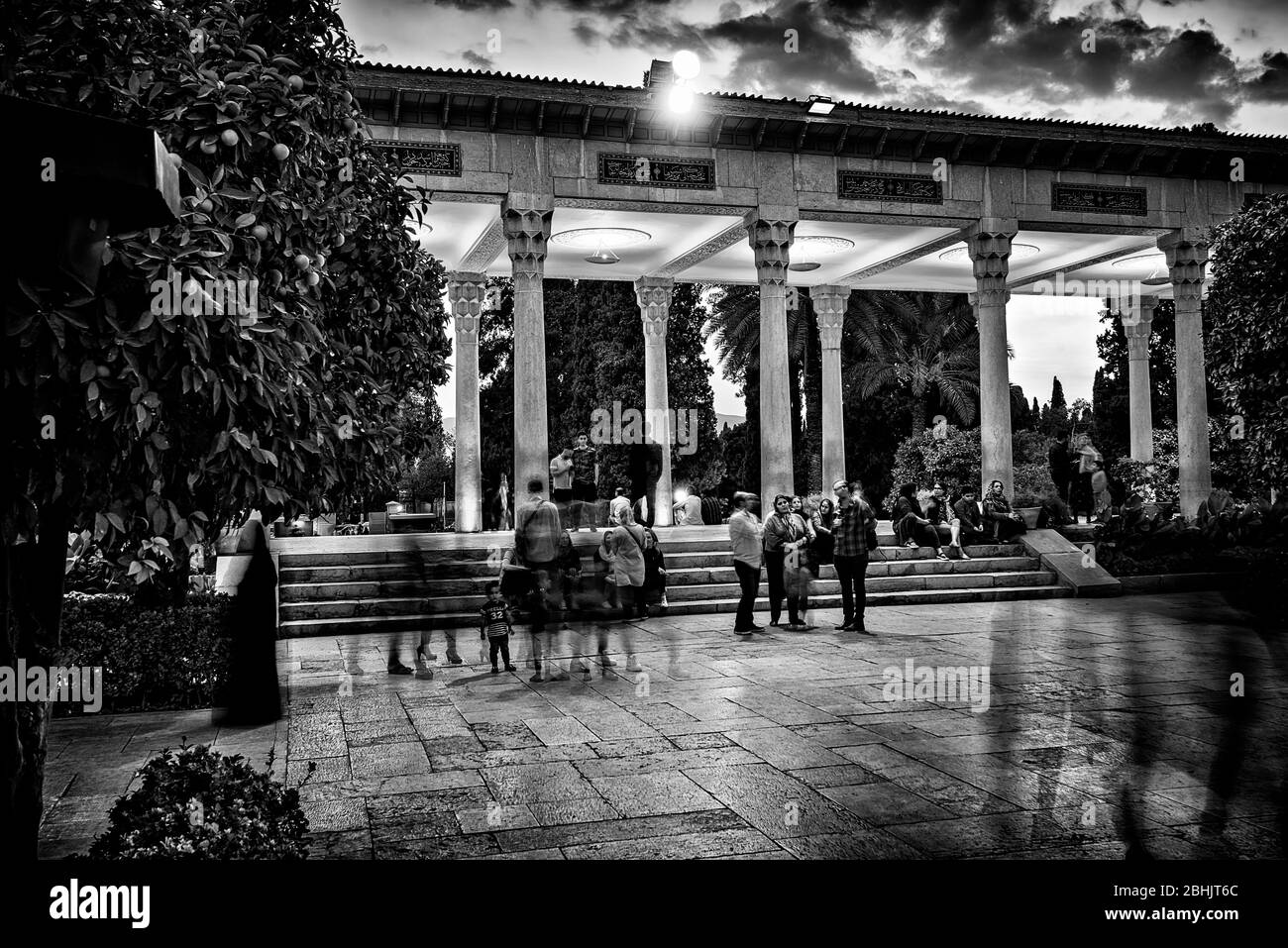 Aramgah-e Hafez Park und Garten, Shiraz, Iran Stockfoto