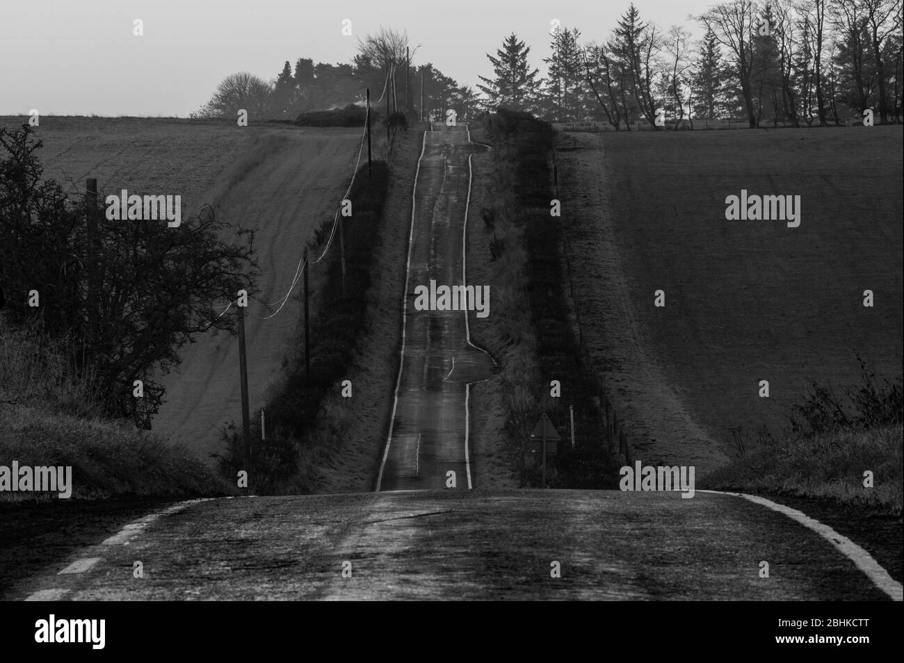 Landstraßen Stockfoto