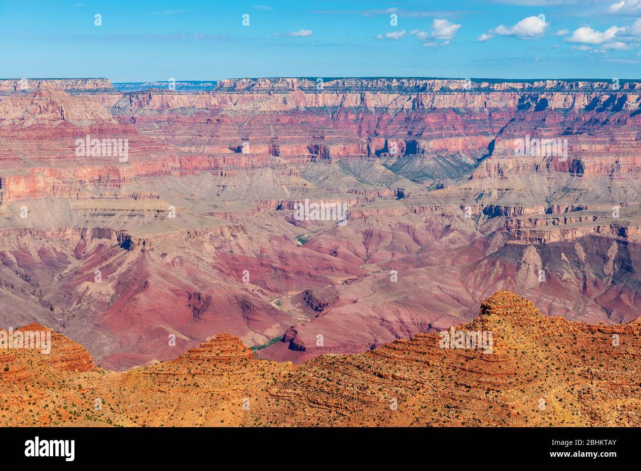 Grand Canyon Landschaft des North Rim, Arizona, Vereinigte Staaten von Amerika (USA). Stockfoto