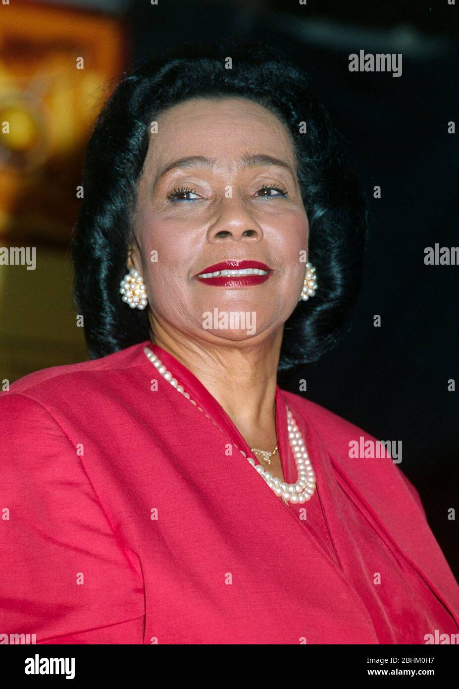 LOS ANGELES, CA. c. 1994: Coretta Scott King, Witwe von Martin Luther King. Foto © Paul Smith/Featureflash Stockfoto