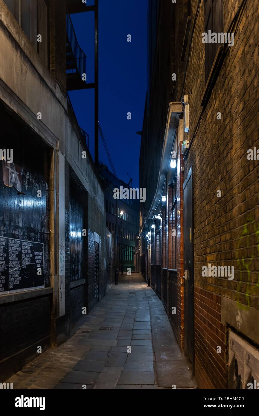 Bourchier Street, Soho, London, Großbritannien Stockfoto