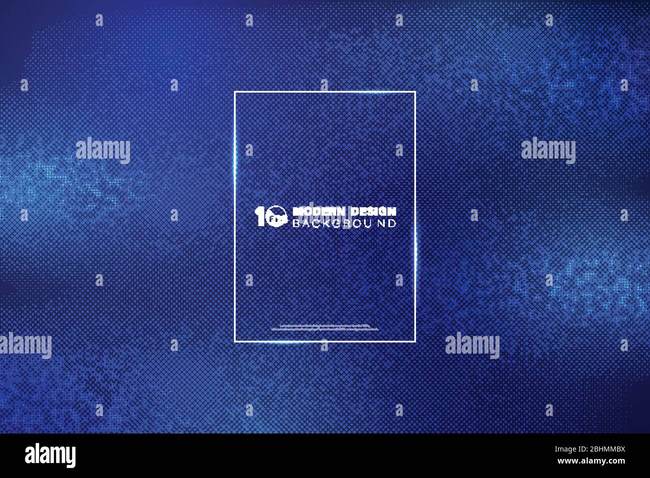 Abstraktes Punkt digitale Partikel Design von futuristischen Kunstwerk Hintergrund. Dekorieren für Anzeige, Vorlage, Cover, Druck, Präsentation. Illustration Vektor eps Stock Vektor