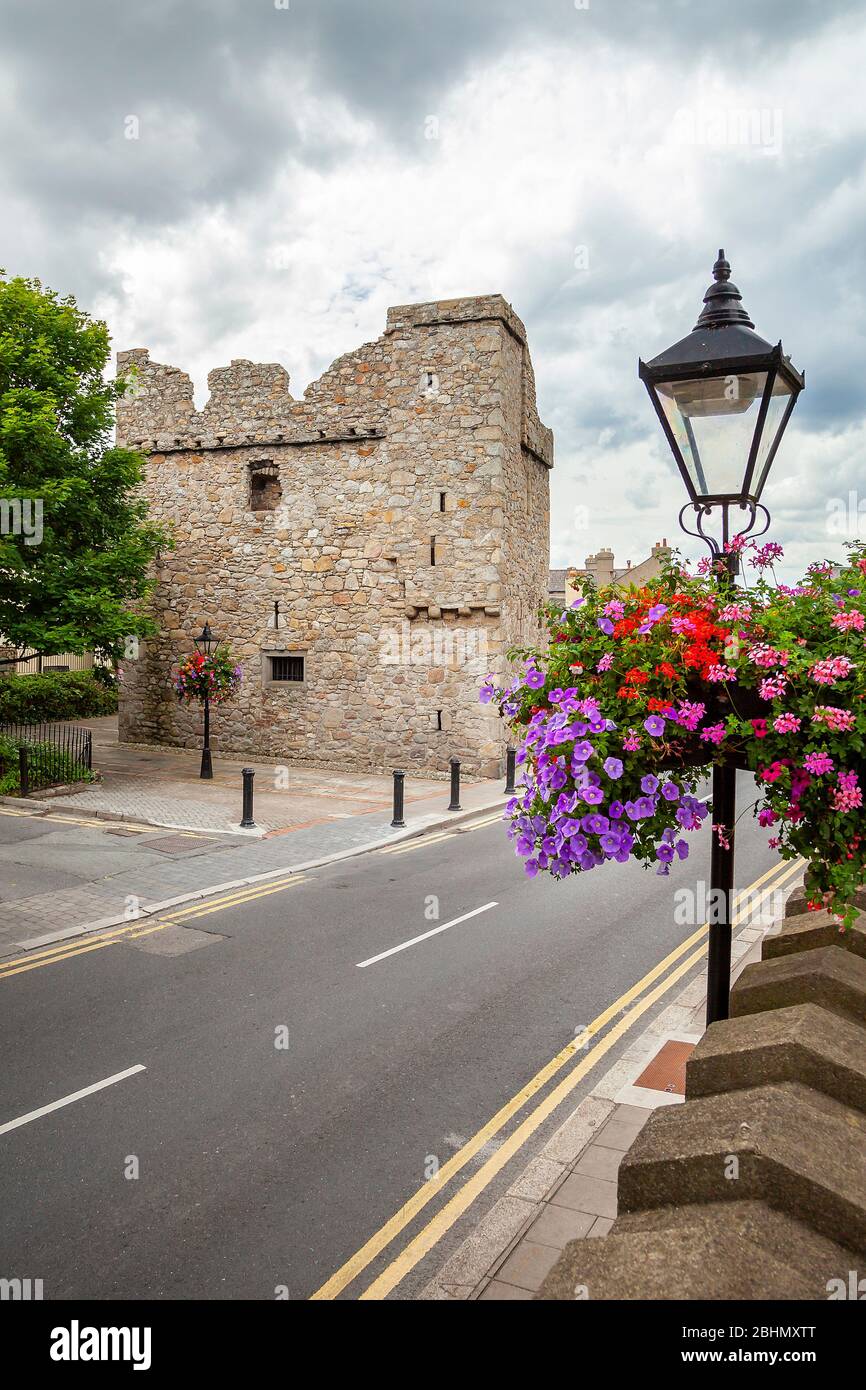 Dalkey Castle, Dublin Stockfoto