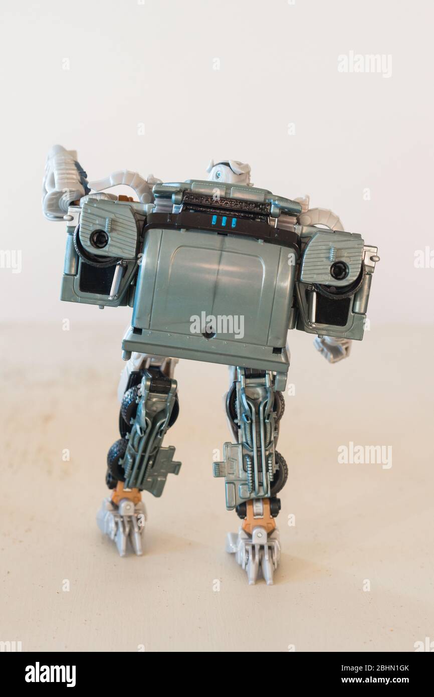 Transformatoren Generationen Combiner Wars Galvatron Figur Stockfoto