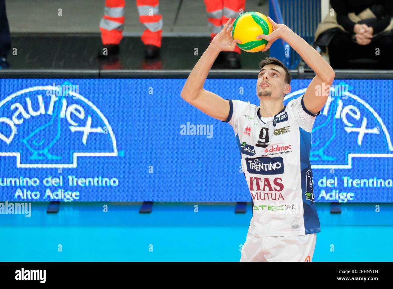 1. Januar 2020, Verona, Italien: Verona, Italien, AGSM ForumÃ¢â‚¬â €¹, 01. Januar 2020, Simone Giannelli (9) ITAS Trentino während - - Quelle: LM/Roberto Tommasini (Quelle: © Roberto Tommasini/LPS via ZUMA Wire) Stockfoto