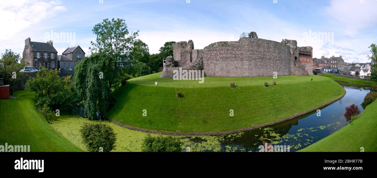 Rothesay Castle, Bute Stockfoto