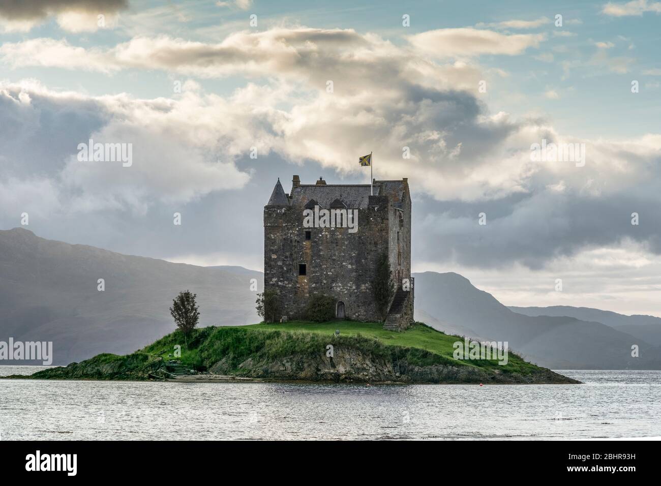 Castle Stalker, Loch Linnhe, Argyll Stockfoto