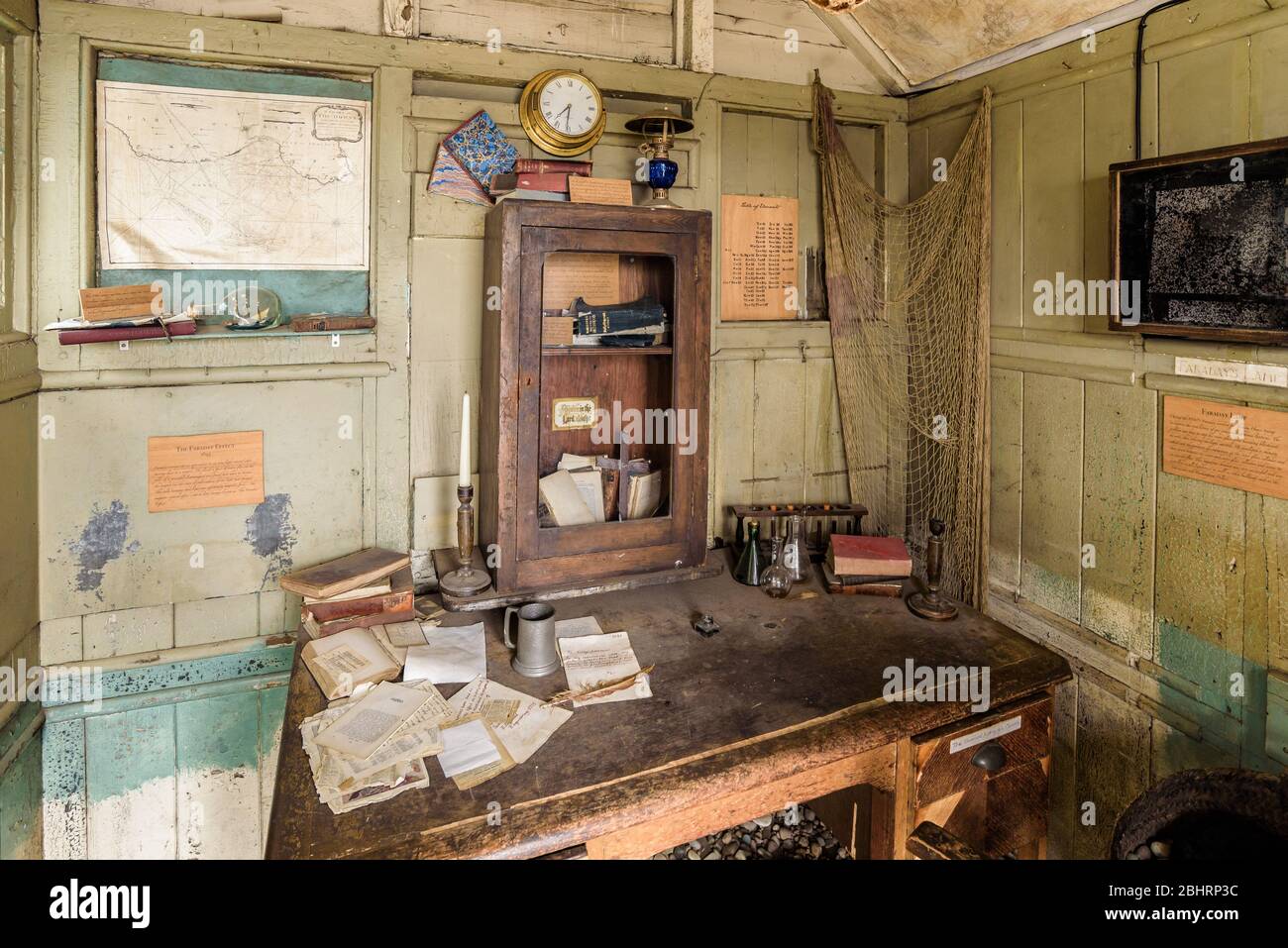 The Faraday Effect, permanente Installation von Fourth Wall Creations in Trinity Booy Wharf, Leamouth. Es ist eines der kleinsten Museen Londons. Stockfoto