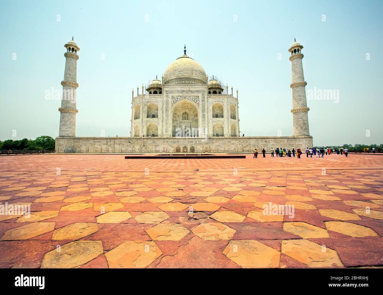 Eines der sieben 7 Weltwunder, schöne taj mahal.mahal taj, shahjahan, mumtaz, Denkmal in indien, agra, delhi, Denkmal der Liebe, romantische Denkmäler Stockfoto