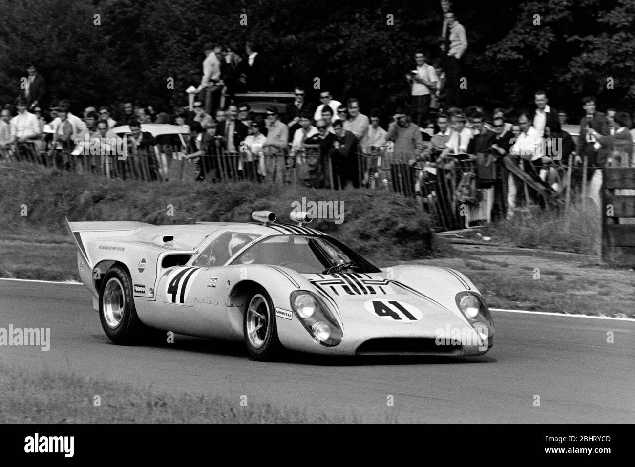 Frank Gardner 1969 Daily Express International Gold Cup Meeting Stockfoto