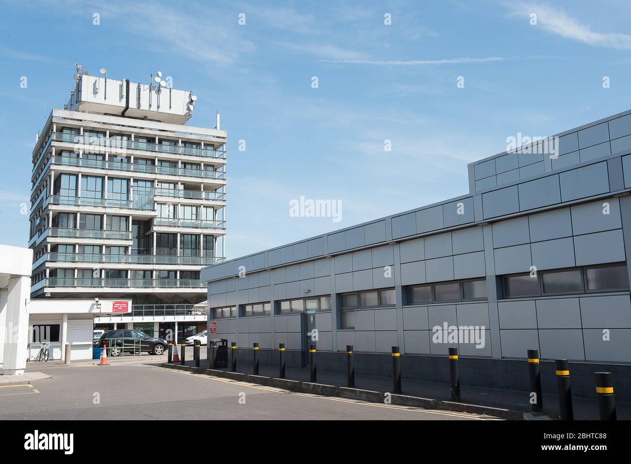 Slough, Berkshire, Großbritannien. August 2018. Wexham Park Hospital in Slough, Teil des Frimley Health NHS Foundation Trust. Kredit: Maureen McLean/Alamy Stockfoto