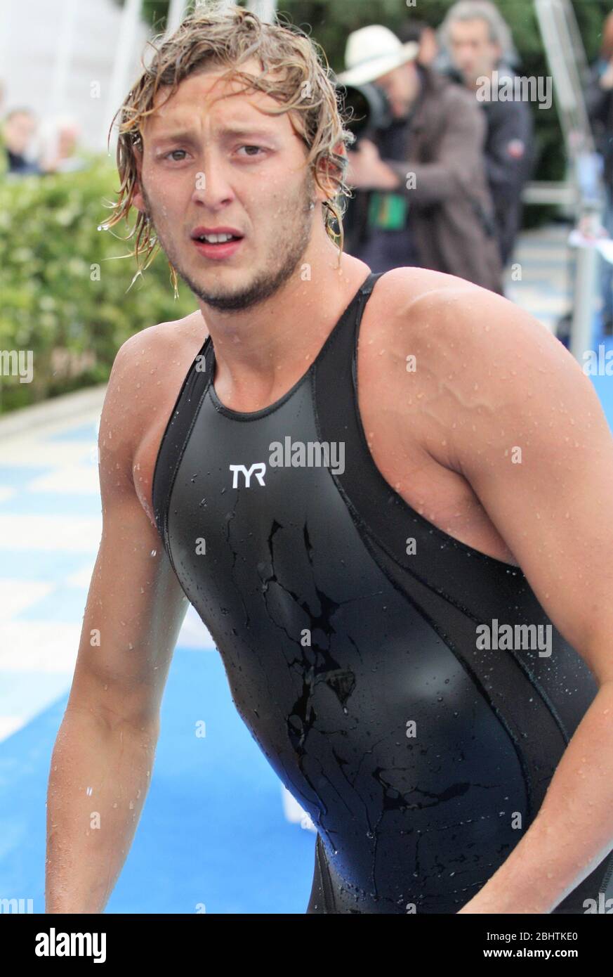 Frankreich, Paris, Open EDF Natation 2009 Amaury Leveaux von Französisch- Foto Laurent Lairys / DPPI Stockfoto