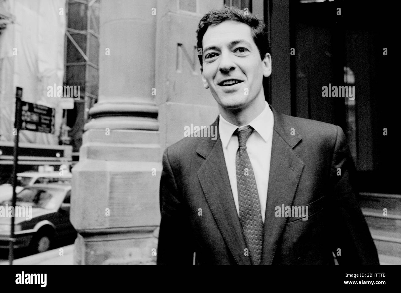 Kevin Maxwell vor dem Magistrate Court der Stadt London Stockfoto