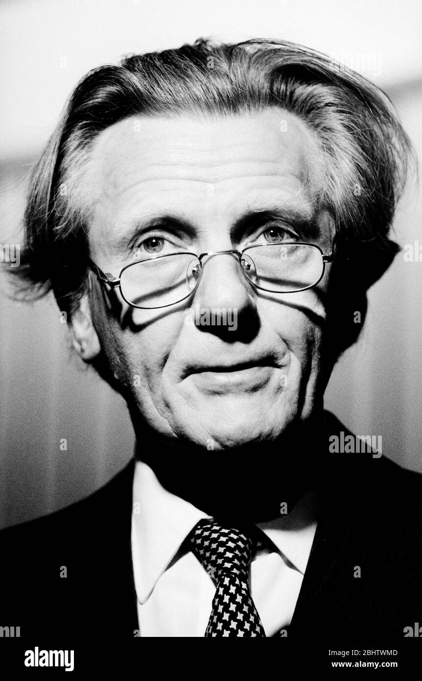 Michael Heseltine MP in den frühen 1990er Jahren Stockfoto