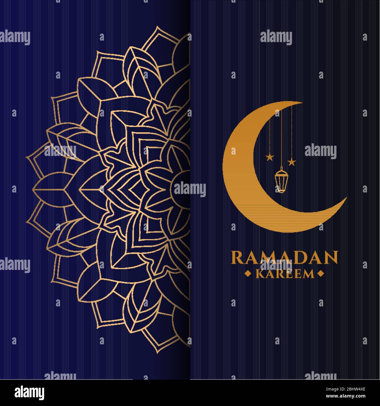 Ramadam kareem Poster Stock Vektor