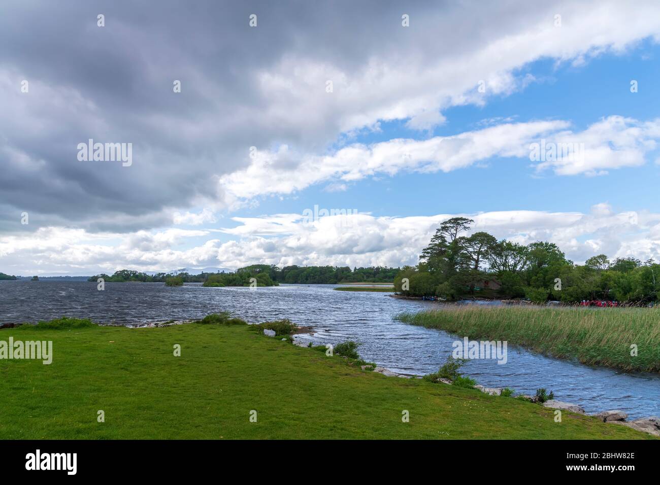 Lough Leane - See Leane - am Ring of Kerry, Killarney Irland Stockfoto