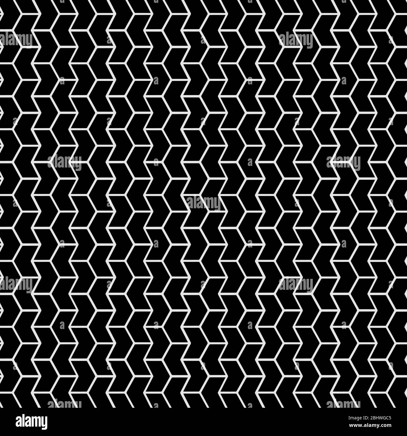 Vektor nahtlose Muster Pfeil . Moderne stilvolle schwarz-weiß Textur abstrakten Hintergrund Tapete Stock Vektor