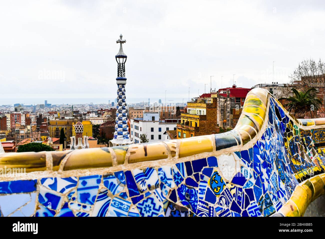 Park Güell Stockfoto