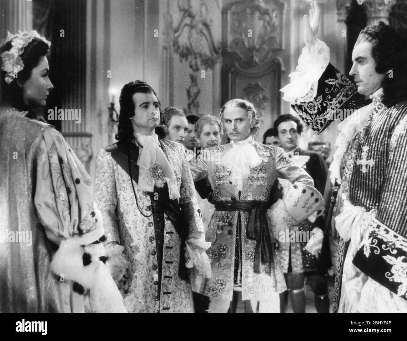 Le Bossu Jahr: 1944 - Frankreich Yvonne Gaudeau, Pierre Blanchar , Paul Bernard , Jean Marchat Regie: Jean Delannoy Stockfoto