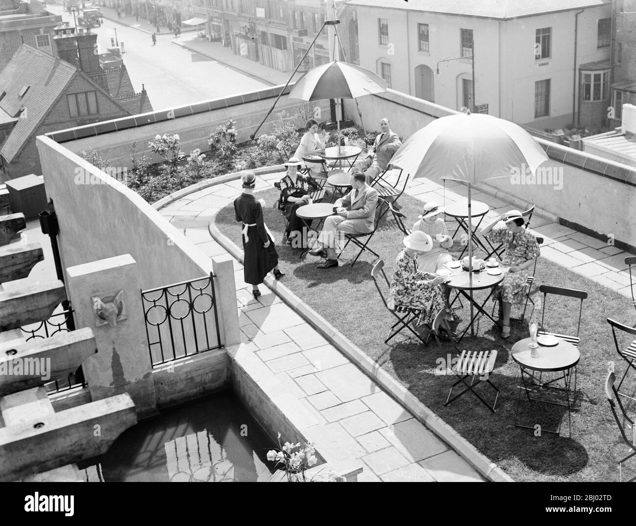 Hinds Restaurant, Eltham. - 1936 Stockfoto