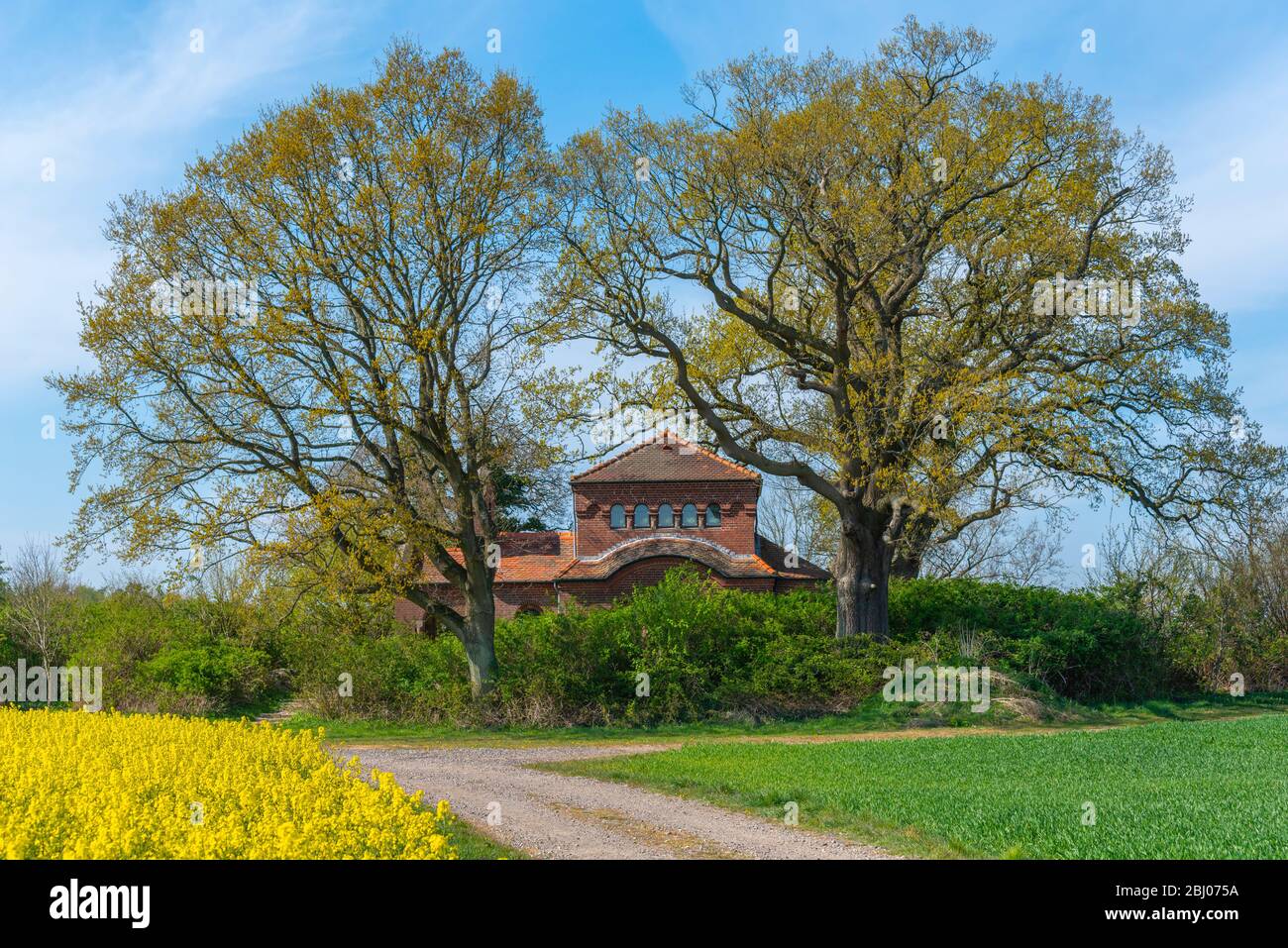 Mausoleum von Prinz Heinrich von Preußen, Hemmelmark bei Eckernförde, Ostsee, Landschaft Schwansen, Schleswig-Holstein, Norddeutschland, Mitteleuropa Stockfoto