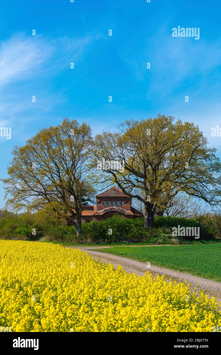 Mausoleum von Prinz Heinrich von Preußen, Hemmelmark bei Eckernförde, Ostsee, Landschaft Schwansen, Schleswig-Holstein, Norddeutschland, Mitteleuropa Stockfoto
