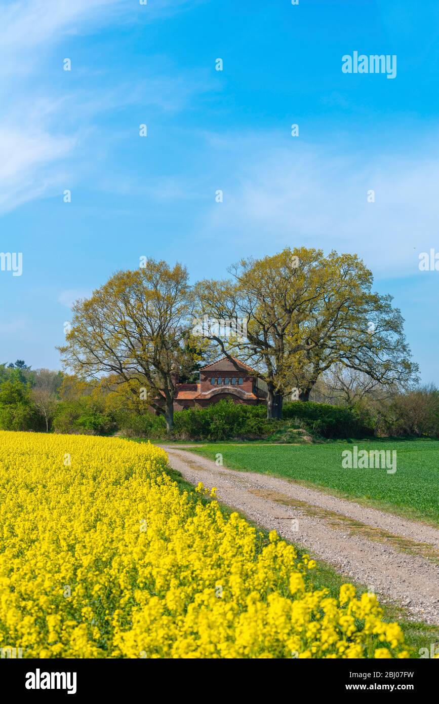 Mausoleum von Prinz Heinrich von Preußen, Hemmelmark bei Eckernförde, Ostsee, Landschaft Schwansen, Schleswig-Holstein, Norddeutschland, Mitteleuropa Stockfoto