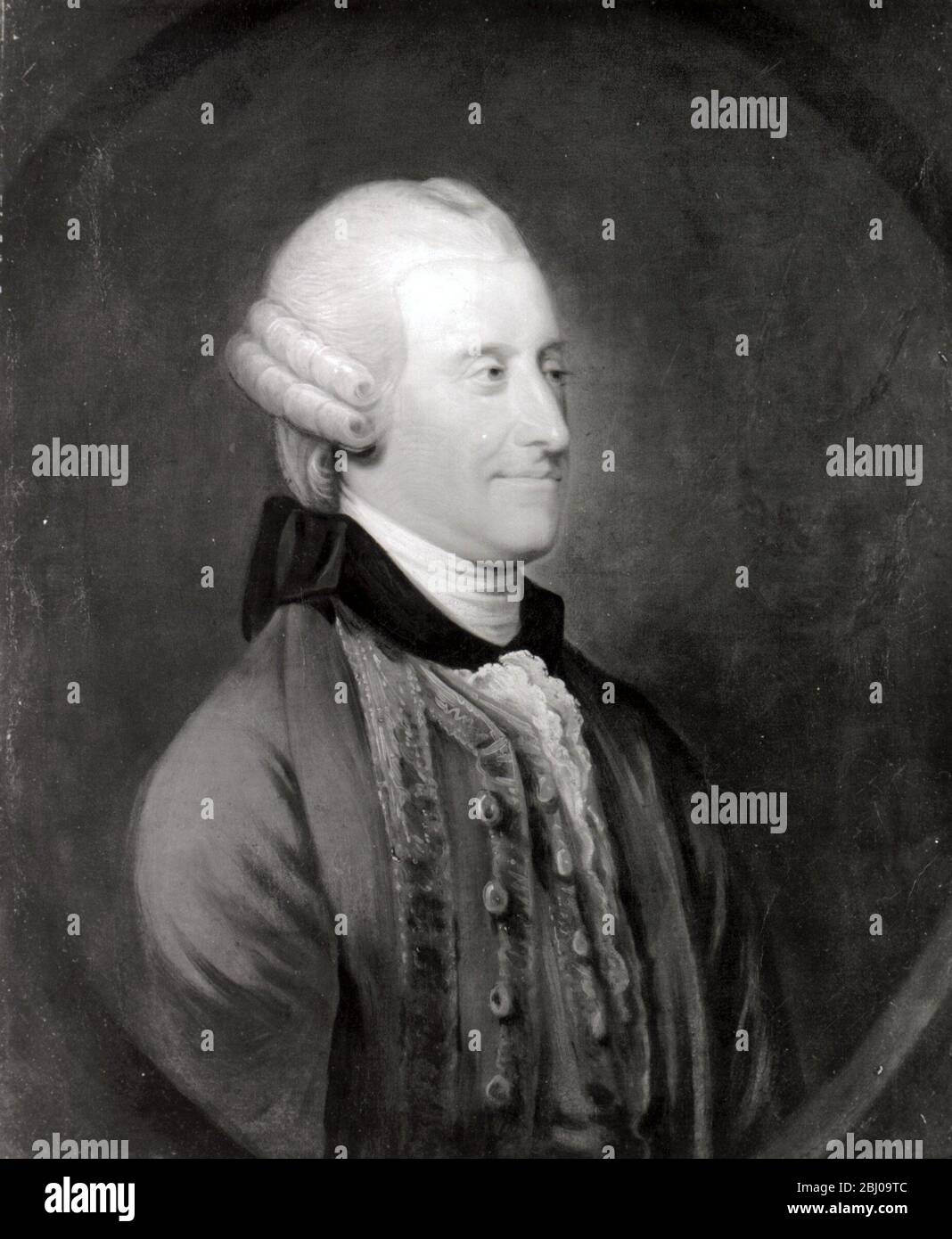 The 4th Earl of Sandwich 1718-1792 - das Sandwich soll nach dem 4th Earl of Sandwich benannt werden, nachdem er häufig für die leicht gehandelte Nahrung während der Unterhaltung Freunde genannt. Stockfoto