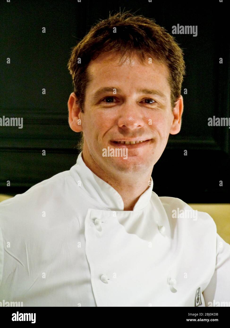 Küchenchef Andrew Fairlie im Gleneagles Hotel. - Stockfoto