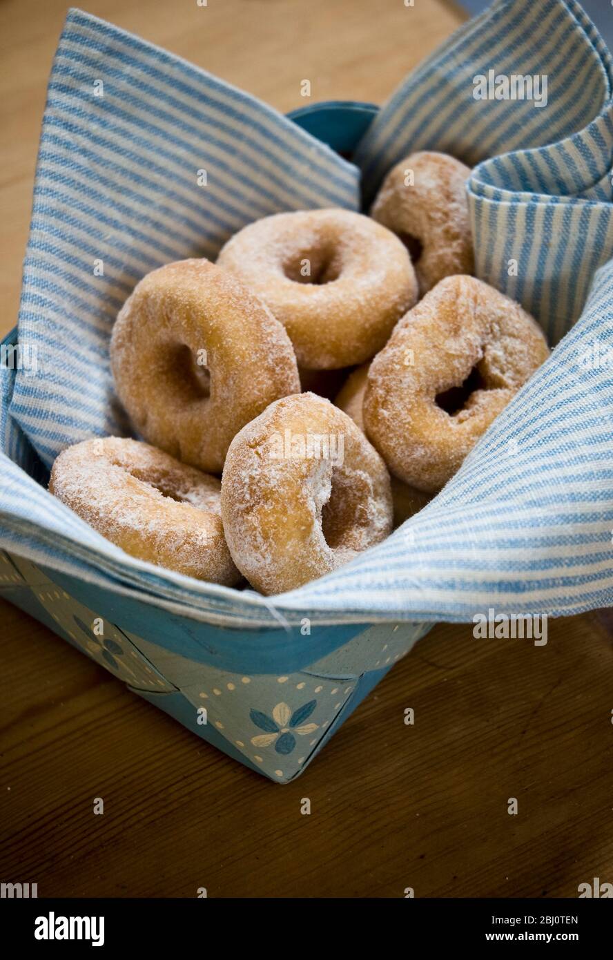 Mini Ring Donuts - Stockfoto