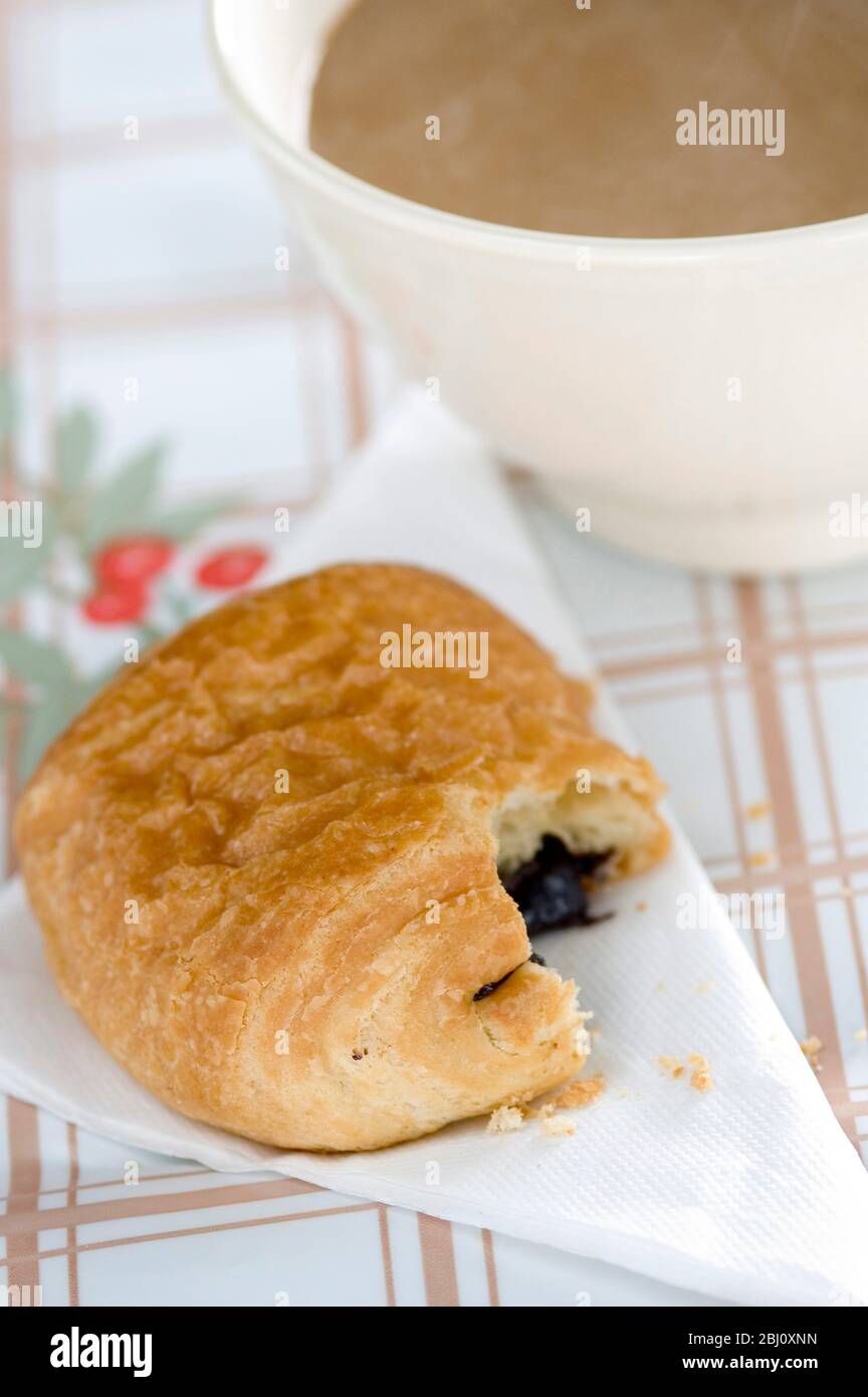 Pain au Chocolat - Stockfoto