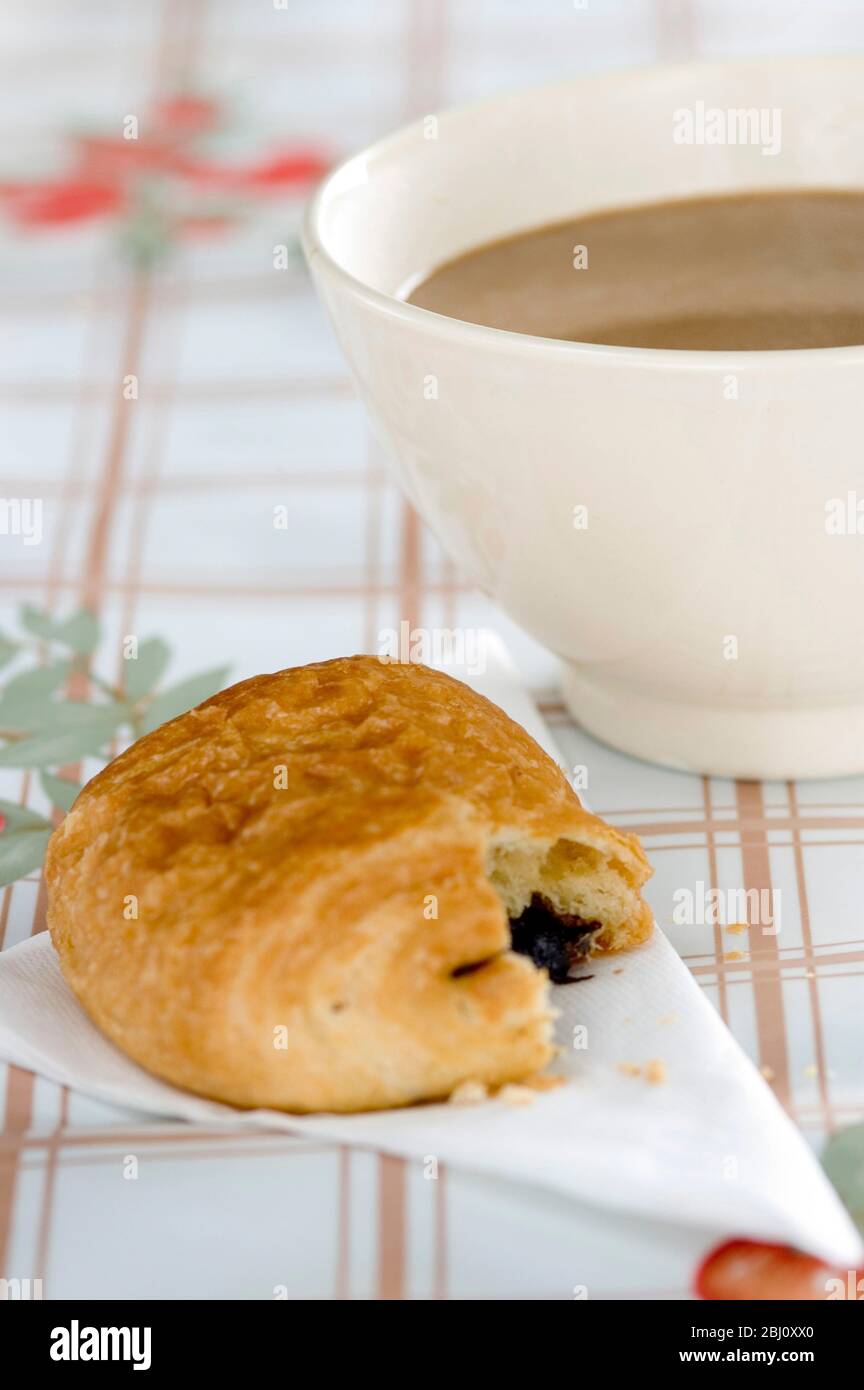 Pain au Chocolat - Stockfoto