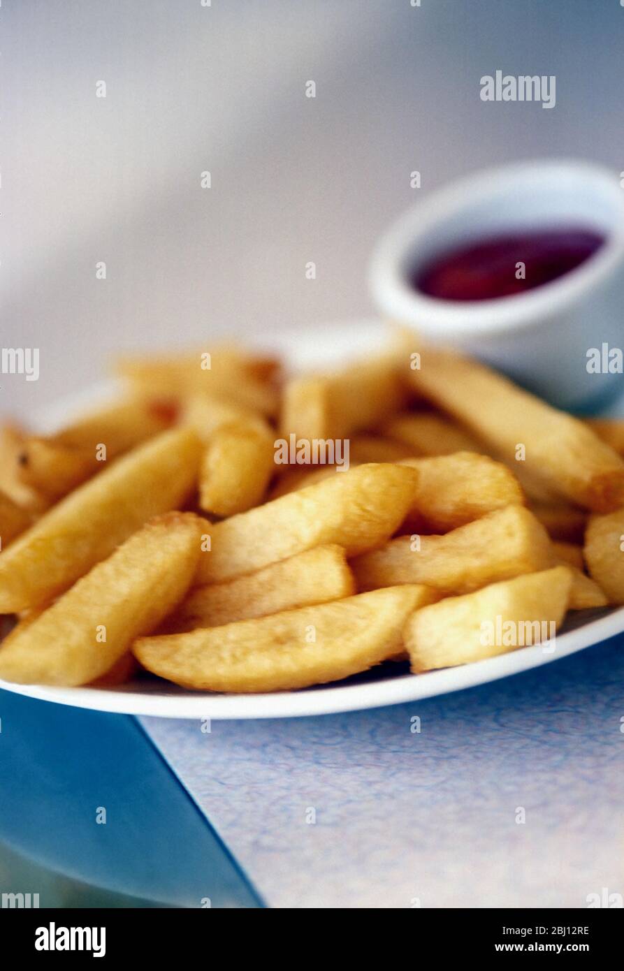 Chips & Dip - Stockfoto