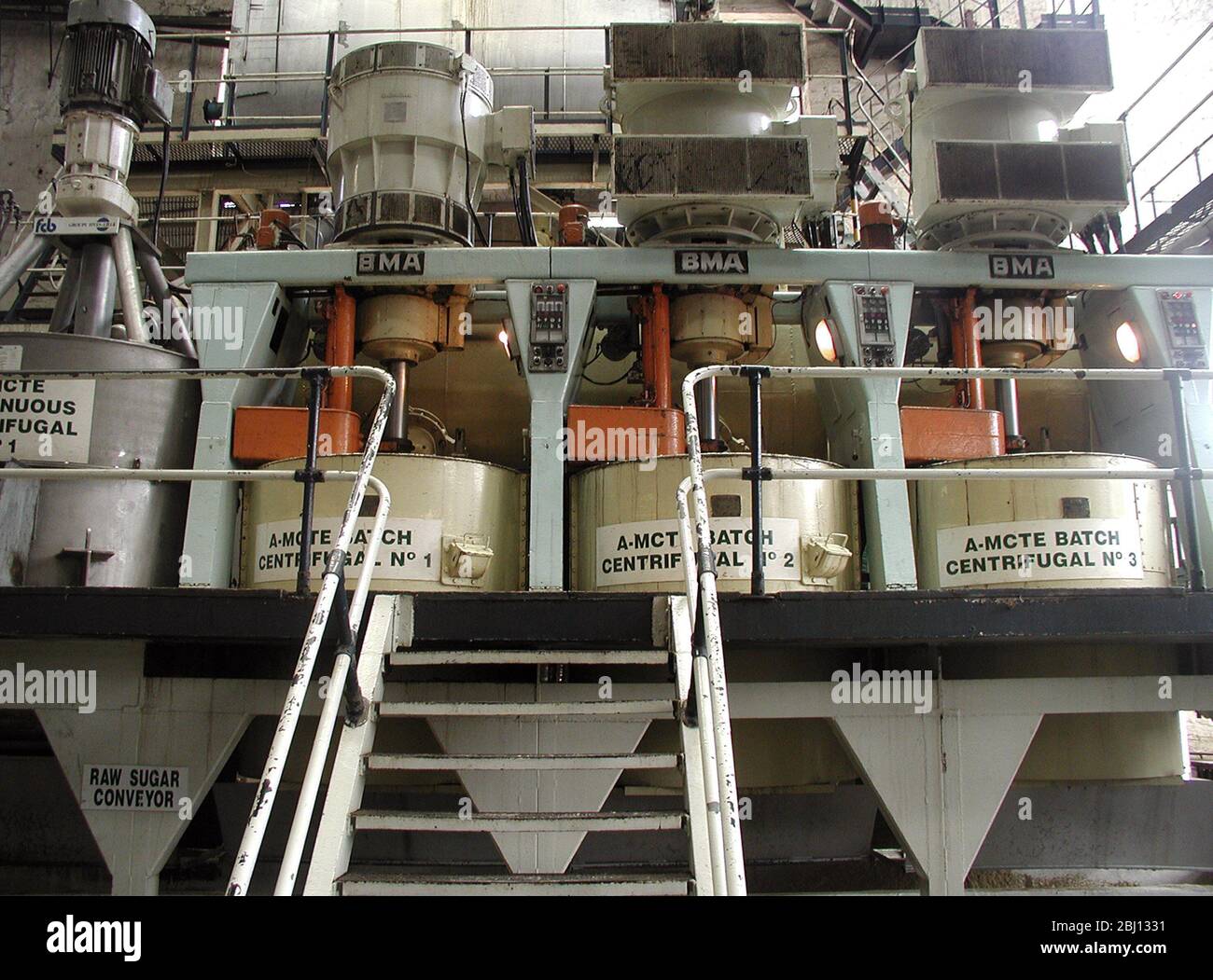 Zuckerfabrik Beau Champ - Mauritius - Stockfoto