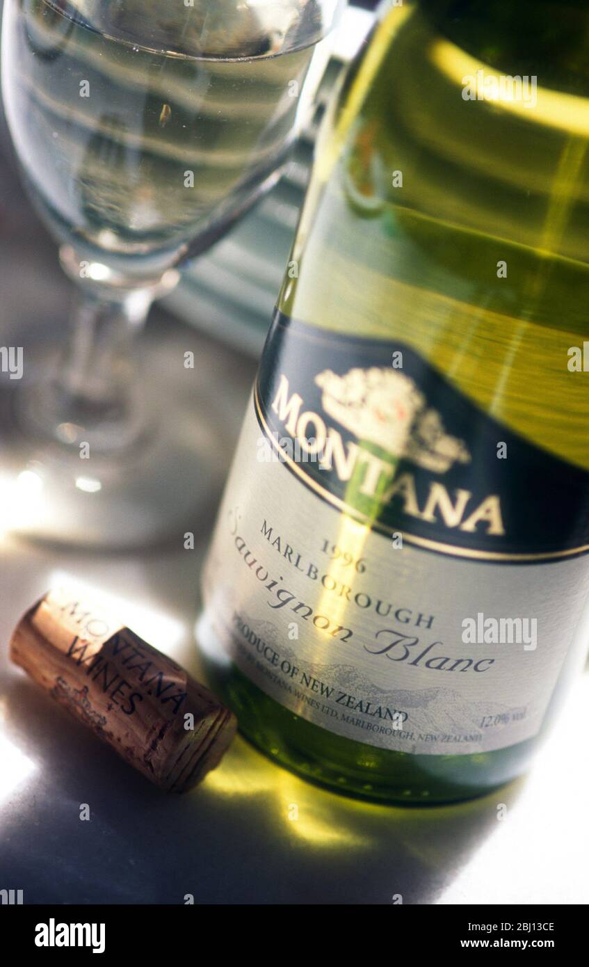 Sauvignon Blanc - Montana - Stockfoto