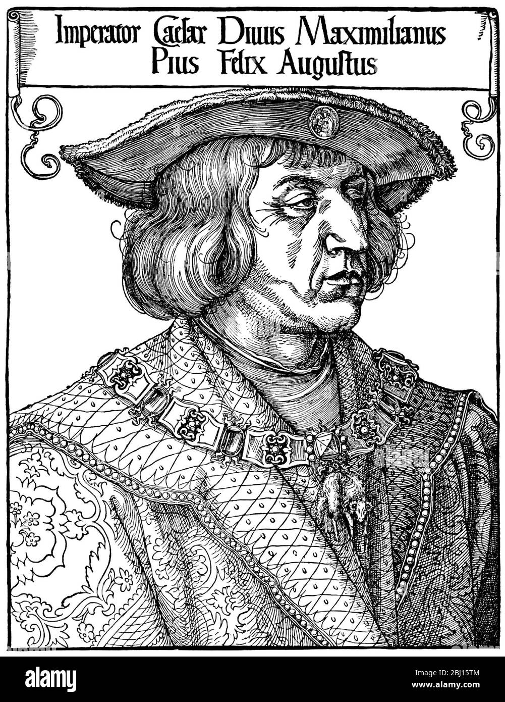 Albrecht Durer Vintage-Kunstwerk Stockfoto