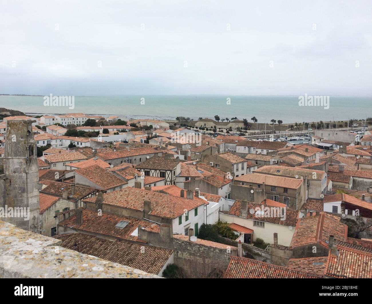 Saint Martin en Re - Ile de Re Nouvelle Aquitaine / Frankreich - 11 10 2017 : Stockfoto