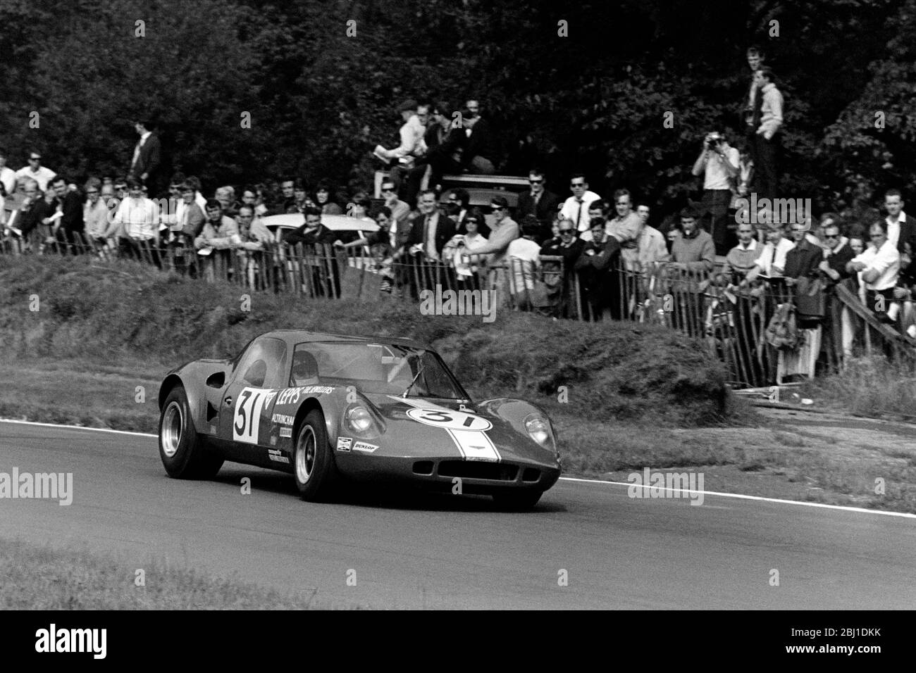 John Lepp 1969 Daily Express International Gold Cup Meeting Oulton Park Stockfoto