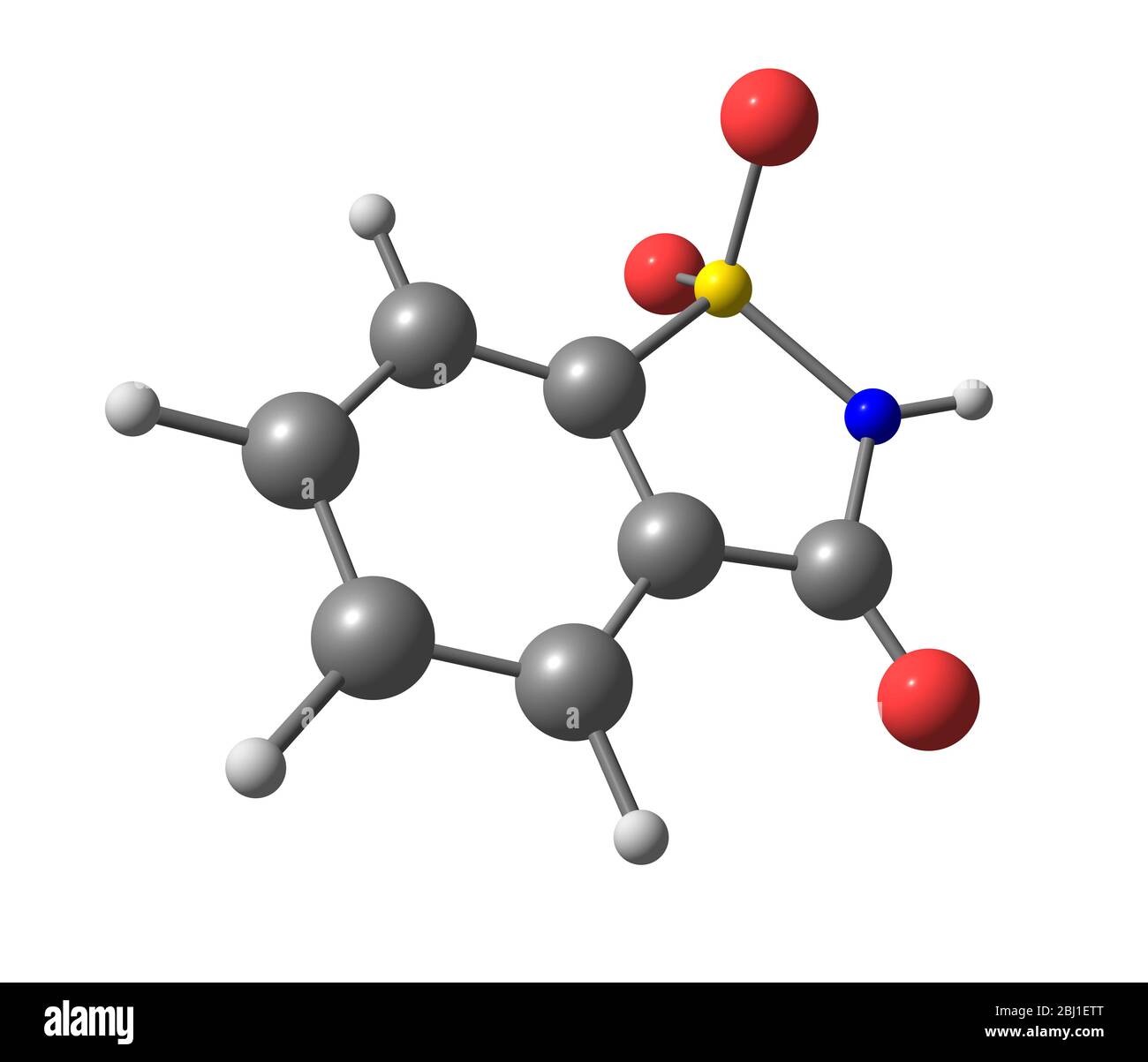 Saccharin ist ein künstlicher Süßstoff. Es wird verwendet, um Produkte wie  Getränke, Süßigkeiten, Kekse, Medikamente und Zahnpasta zu versüßen  Stockfotografie - Alamy