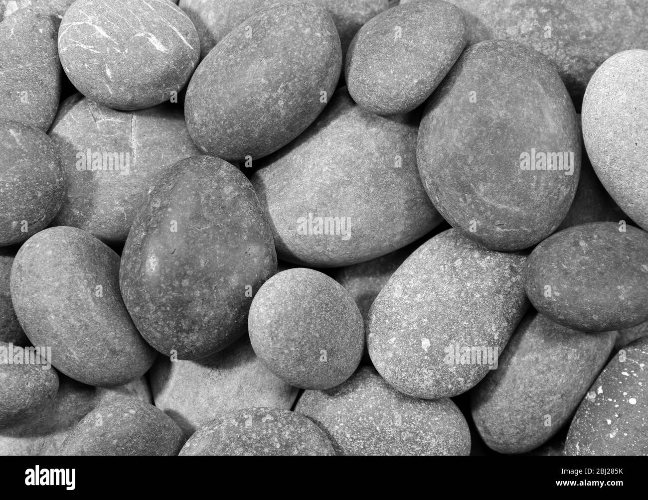 Meer Kiesel Hintergrund Stockfoto
