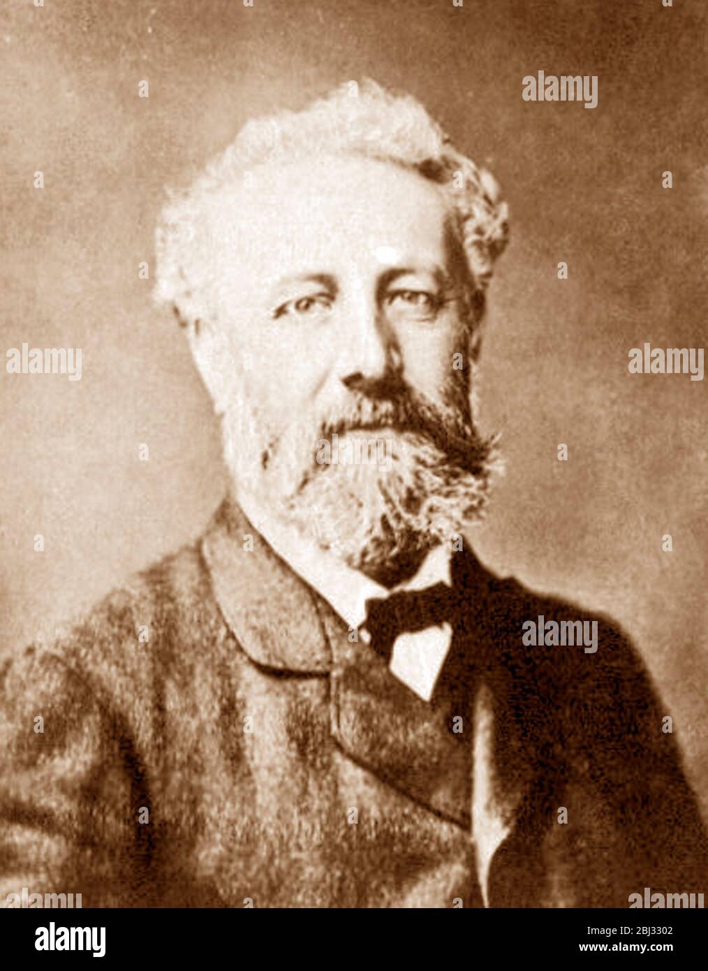 Jules Verne Stockfoto