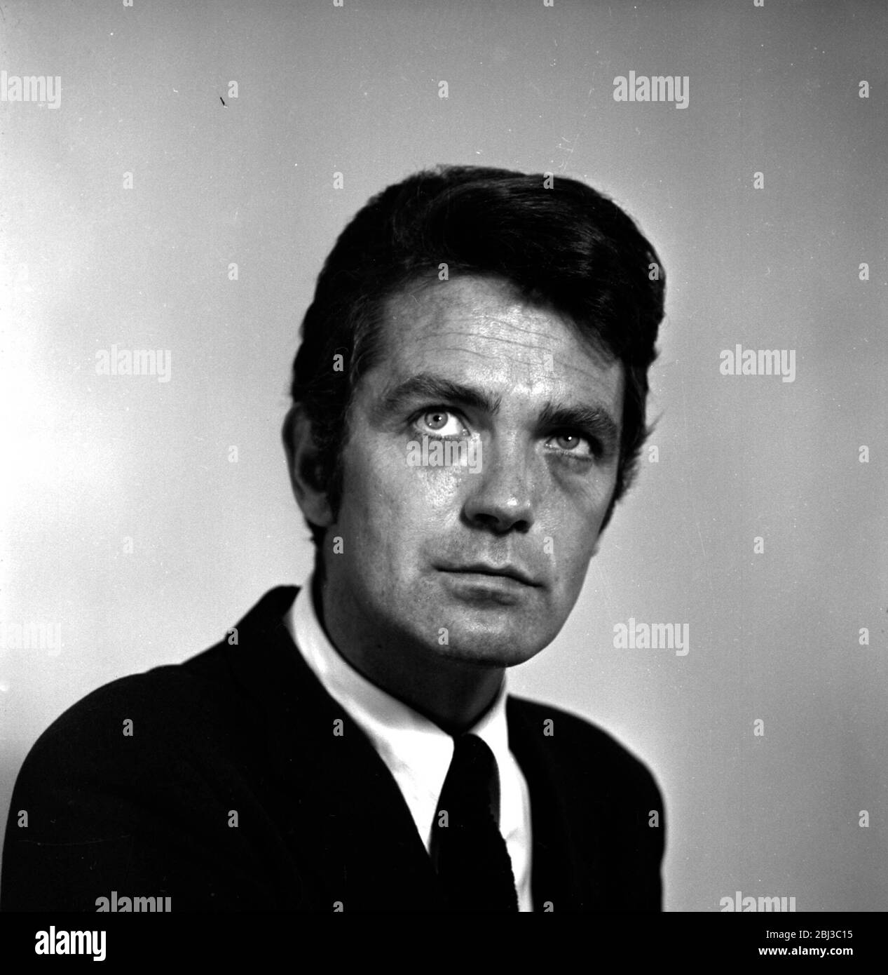 Ein Porträt des britischen TV- und Crossroads-SOAP-Opernstars Ronald Allen, aufgenommen in den frühen 1960er Jahren Stockfoto