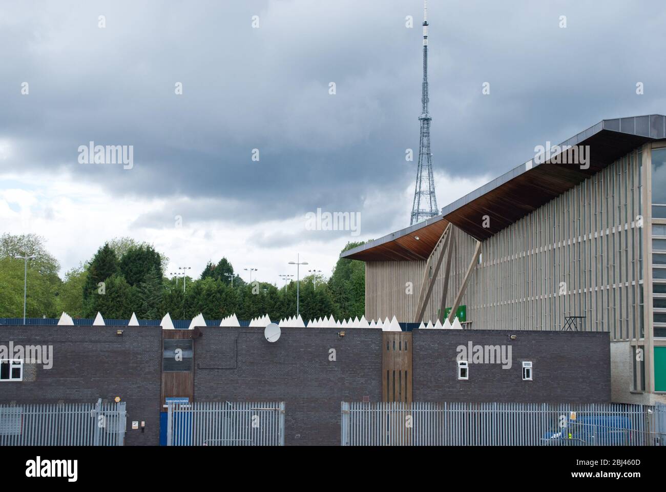 Architektur der 1960er Jahre das Crystal Palace Sports Centre, London SE19 von LCC Architects Leslie Martin Stockfoto