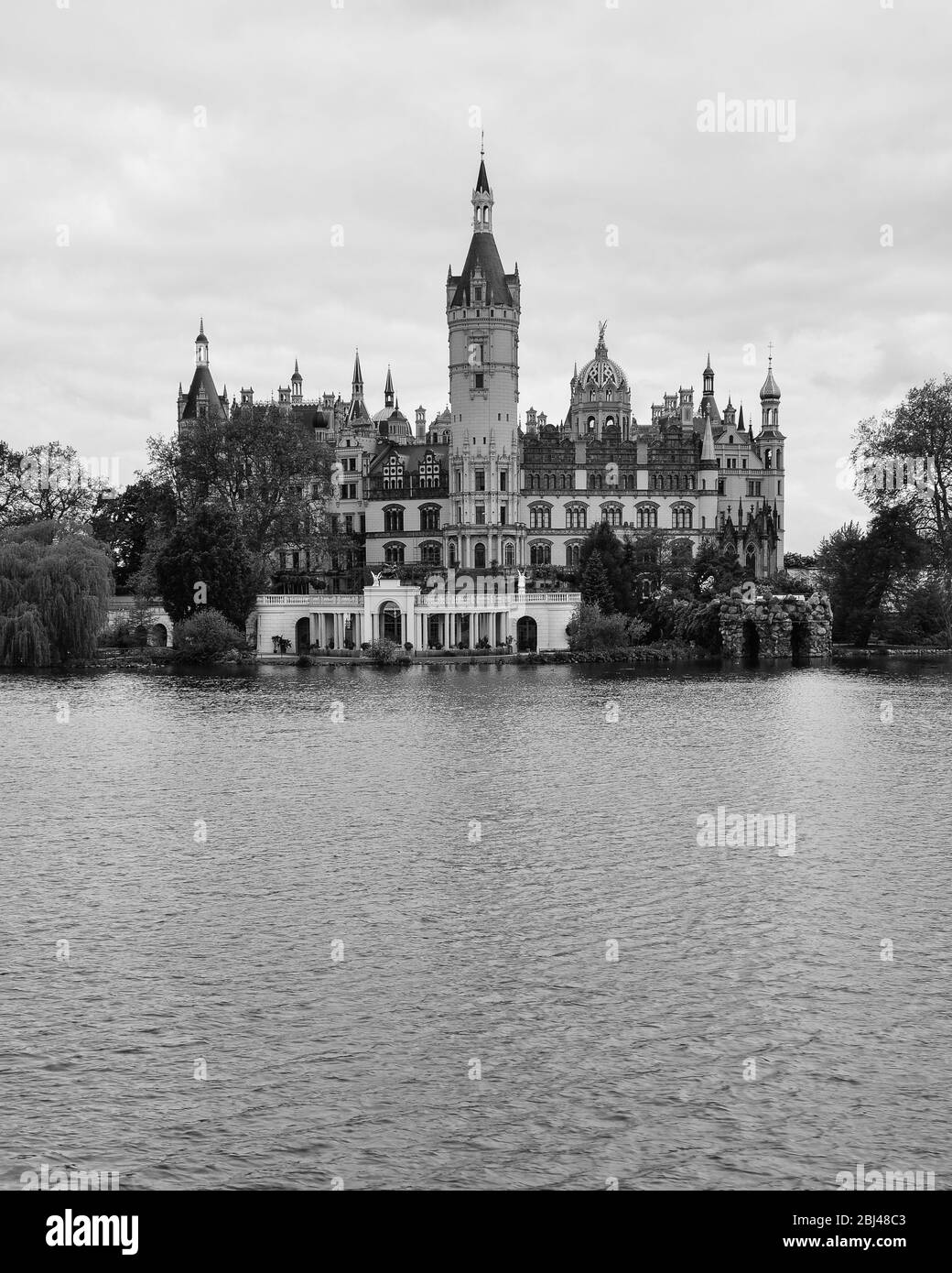 Schloss Schwerin, Deutschland Stockfoto