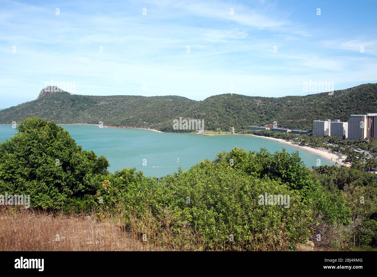 Blick Richtung Catseye Beach, Hamilton Sland, Australien Stockfoto