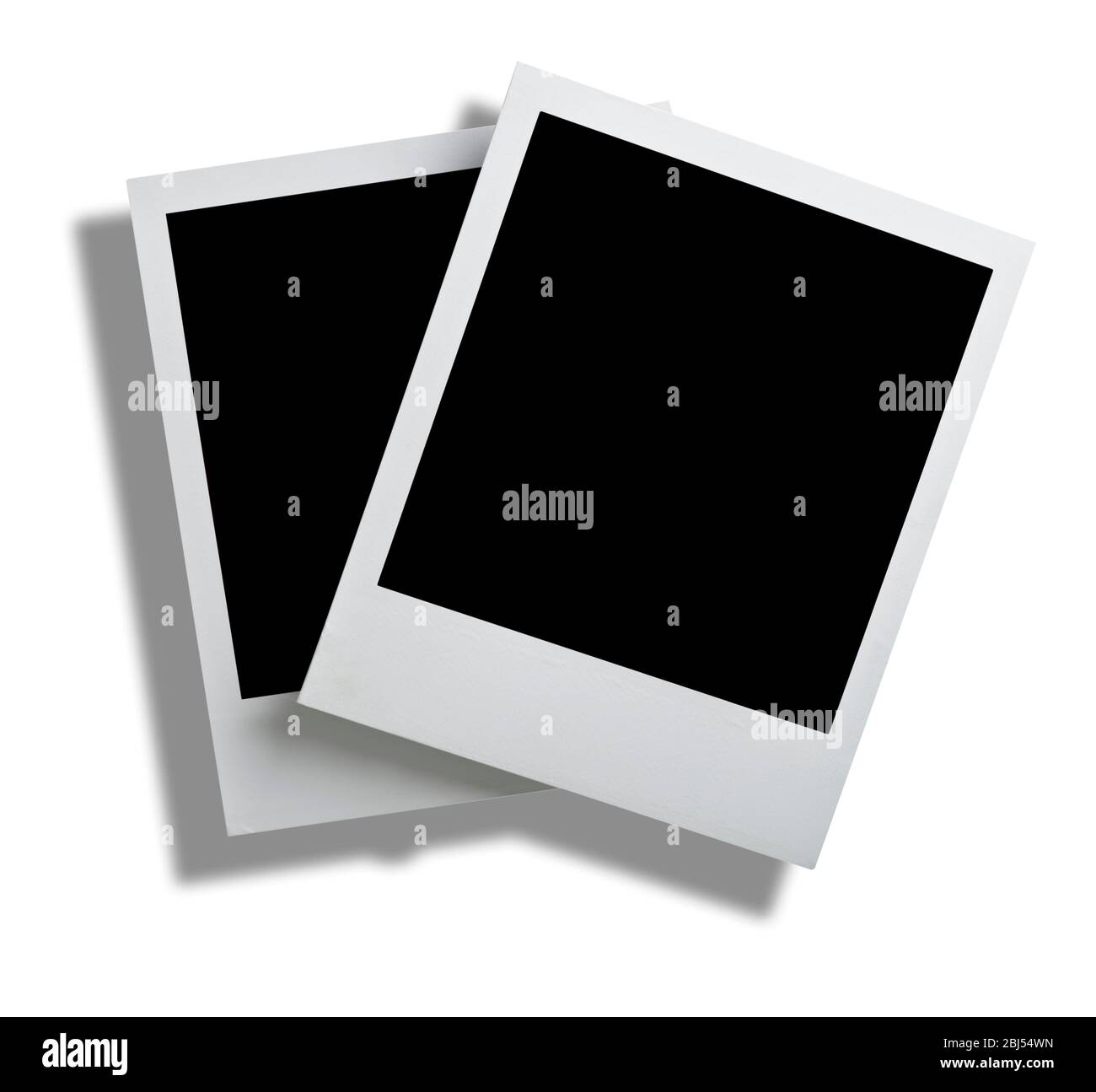 Alte Fotos in einem Haufen Stockfoto