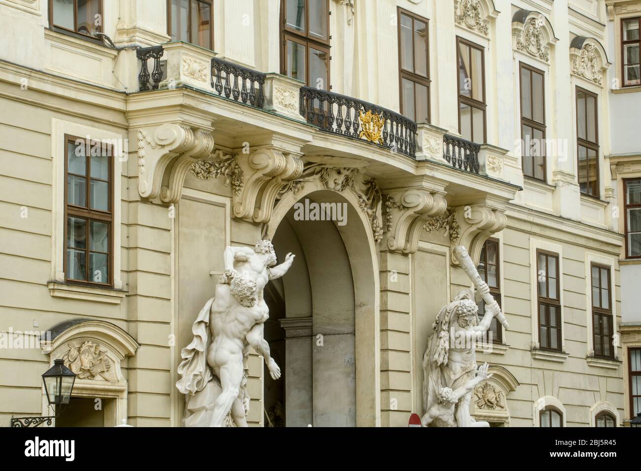 Die Hofburg, Wien, Niederösterreich, Österreich Stockfoto